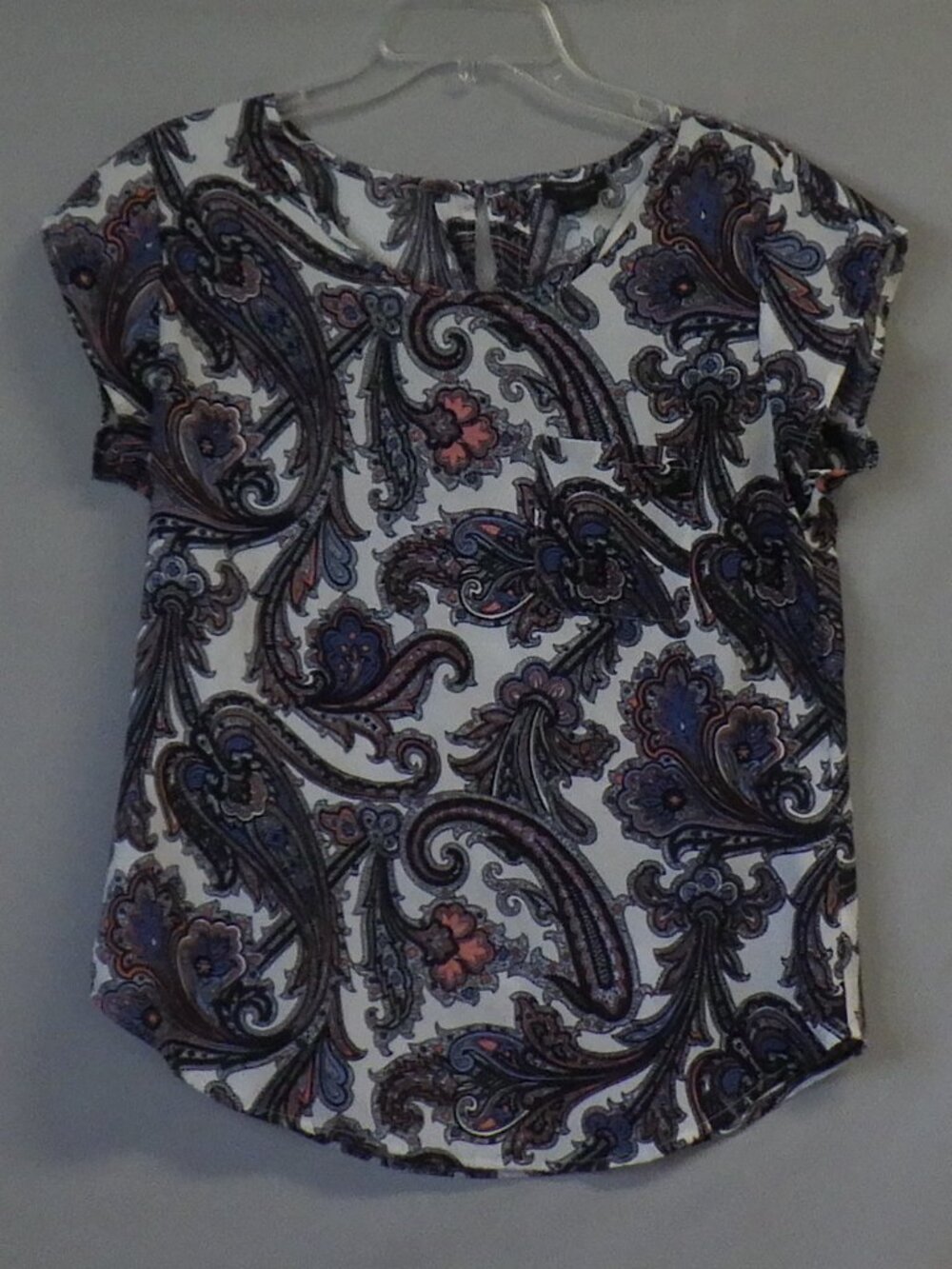 Ann Taylor Paisley Print Blouse